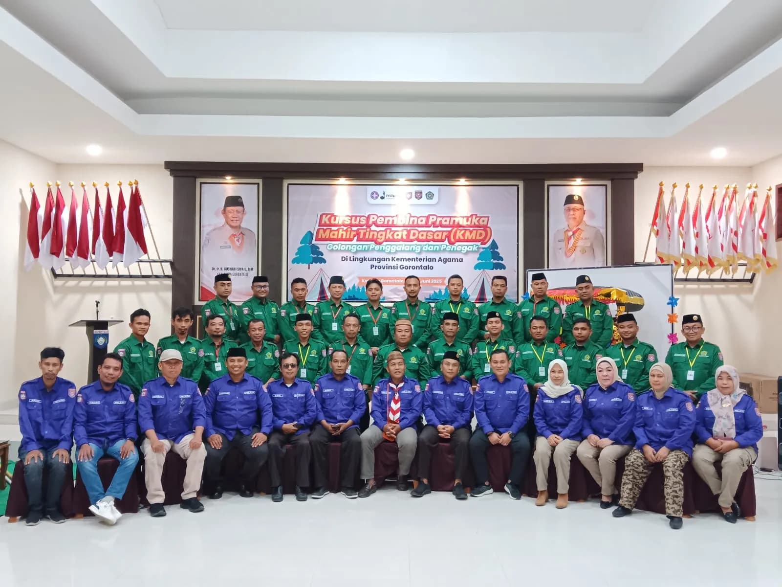 Kursus Mahir Dasar (KMD) Pramuka: Cetak Generasi Pembina Berjiwa Pancasila di Lingkungan Kemenag Provinsi Gorontalo