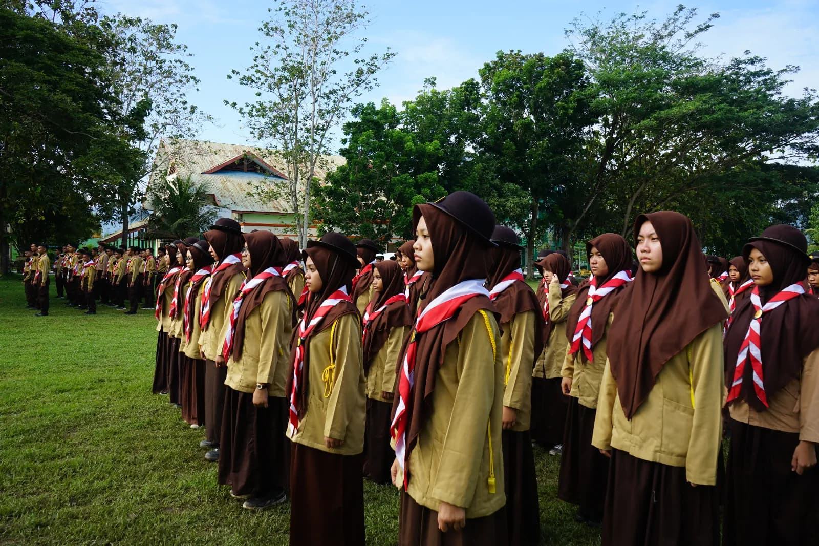 Penuh Semangat dan Makna, Penerimaan Tamu Ambalan Gugus Ainun Habibie Resmi Ditutup