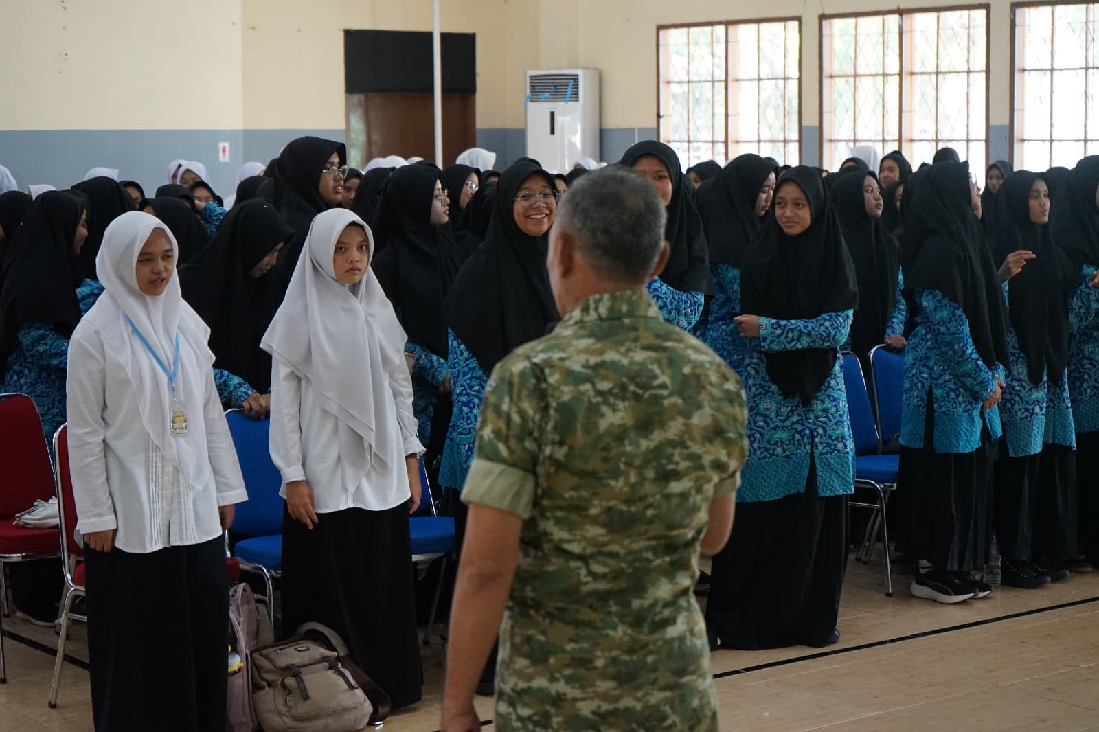MATAMUDA Hari Kedua, Murid MAN Insan Cendekia Gorontalo Perkuat Wawasan Kebangsaan dan Semangat Bela Negara