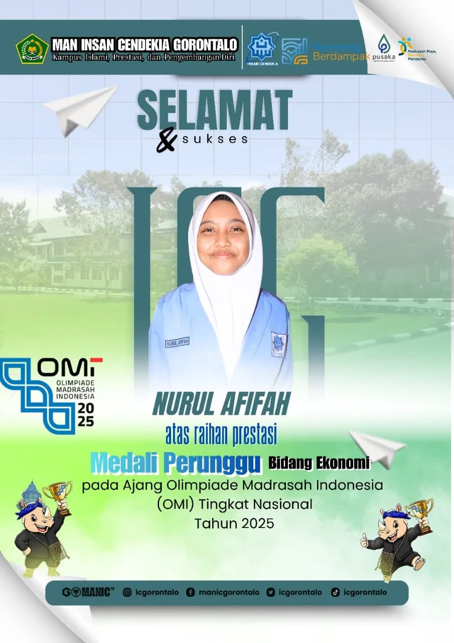 Peraih Medali Perunggu Bidang Ekonomi Ajang OMI Tingkat Nasional