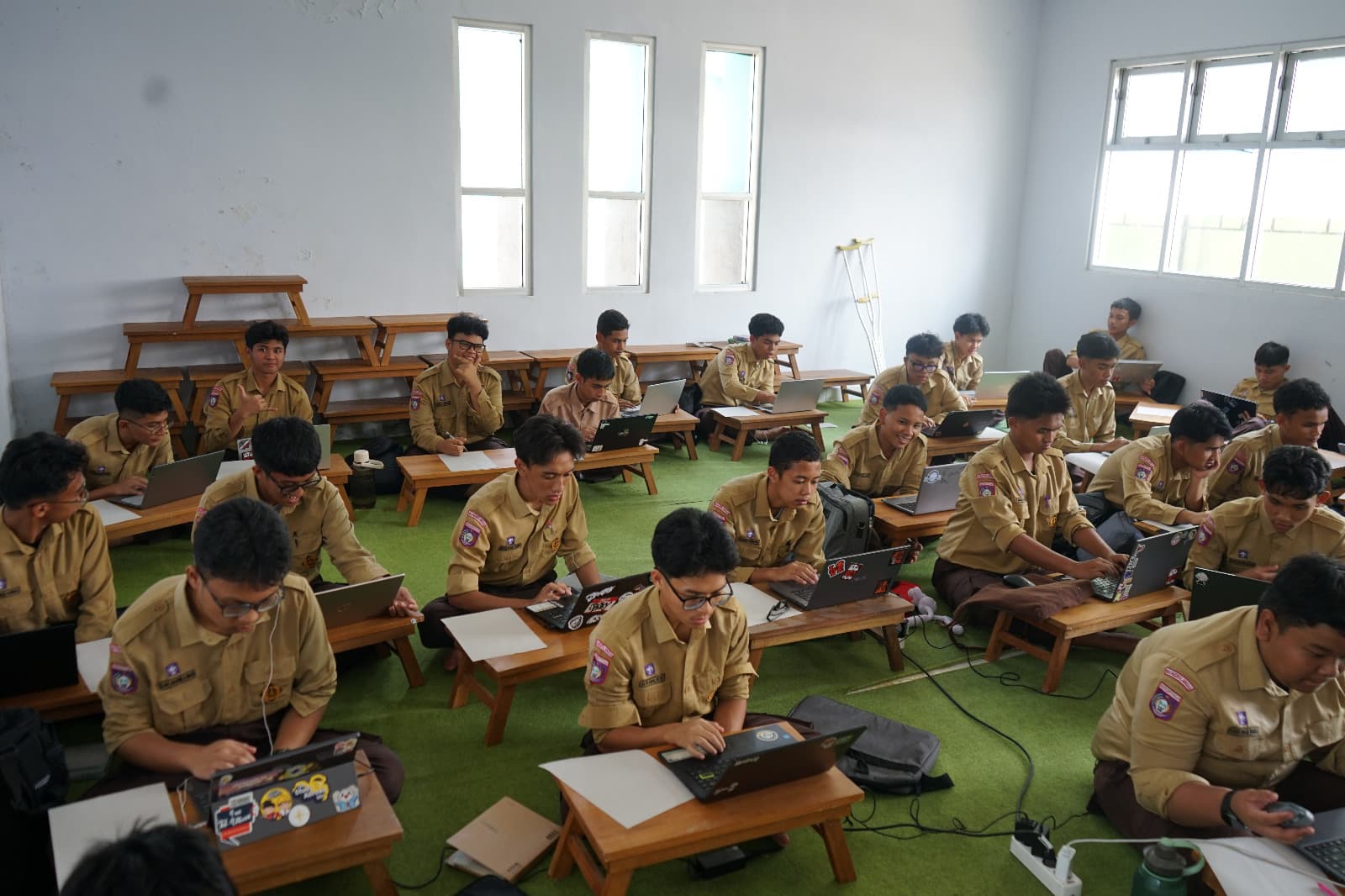 Siswa MAN IC Gorontalo Ikuti SAT Prediction Test sebagai Persiapan Program Pengayaan SUGT