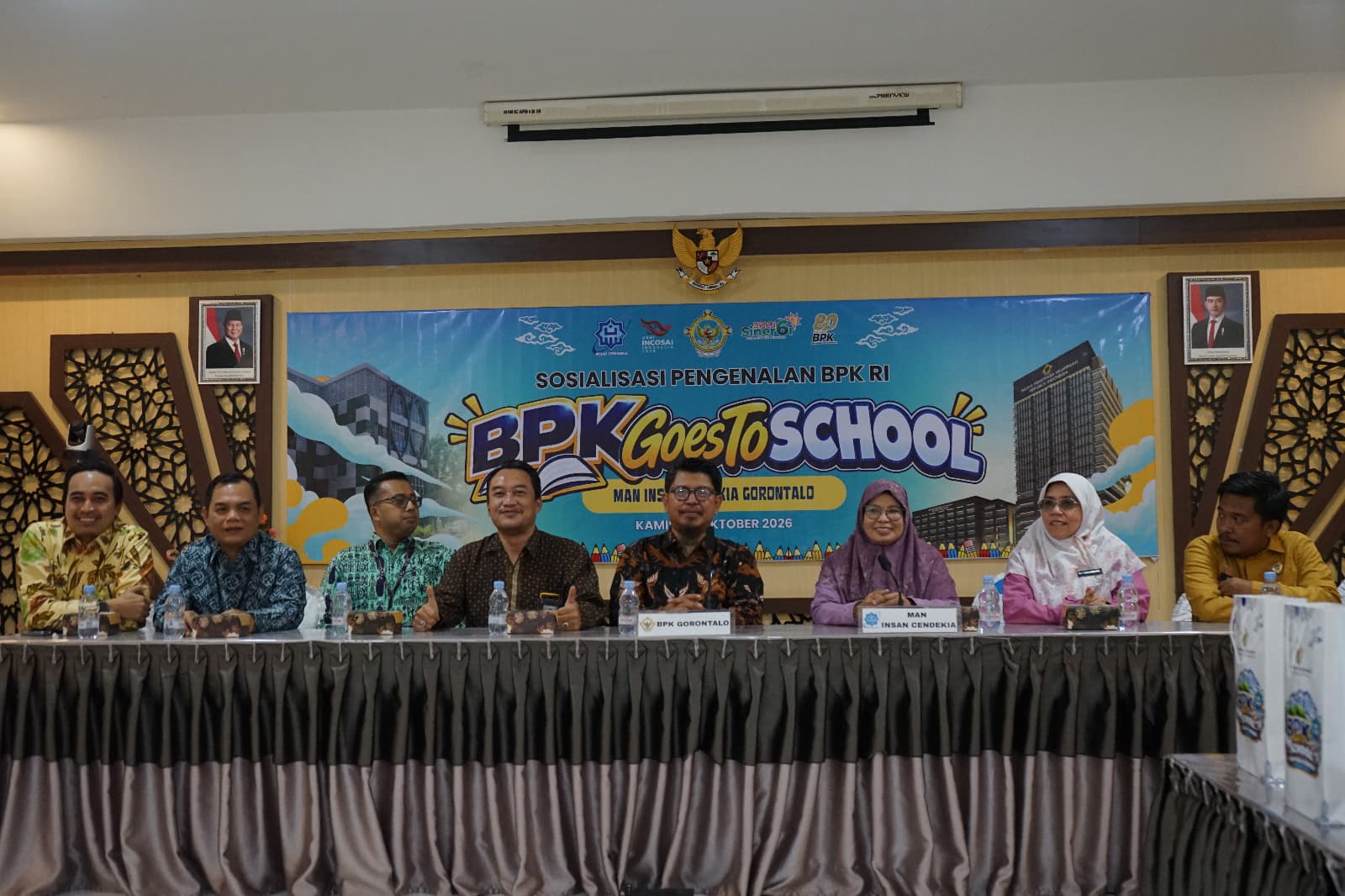 BPK Goes to School, BPK Perkenalkan Peran dan Fungsi Lembaga kepada Siswa MAN IC Gorontalo