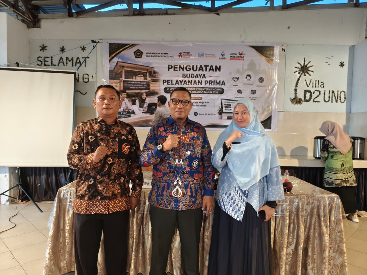 Tenaga Kependidikan MAN Insan Cendekia Gorontalo Ikuti Penguatan Budaya Pelayanan Prima Kementerian Agama Kabupaten Bone Bolango