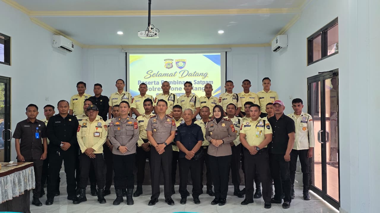 Pembinaan SATPAM, Polda Gorontalo Dorong Profesionalisme dan Disiplin Menuju POLRI Presisi